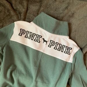 PINK quarter zip